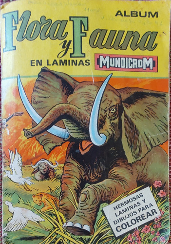 Album Flora Y Fauna Mundicrom + De 350 Laminas(aa1078