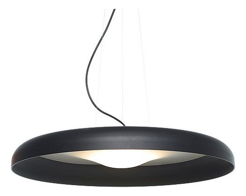 Lampara Colgante Gota Ø40-negro Diseño Con Led Incluido