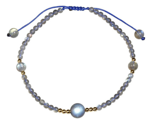 Jewever Pulsera Tobillera Con Cuentas De Piedra Lunar Para Y