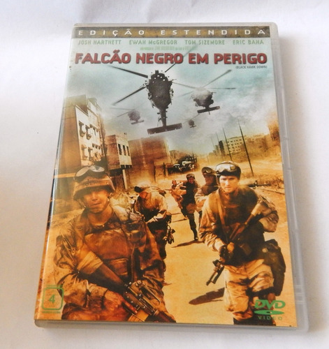 Dvd - Falcão Negro Em Perigo - Original