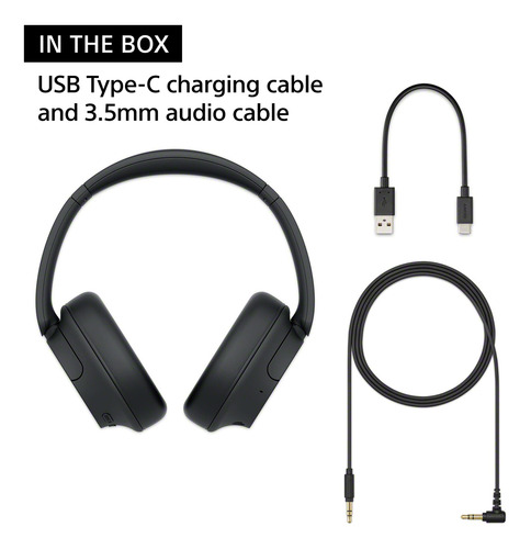 Auriculares Inalámbricos Sony Wh-ch720n Con Cancelación De R