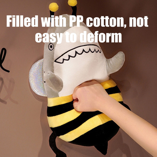 Cojín De Peluche Con Forma De Abeja Y Peluche Con Dibujos An
