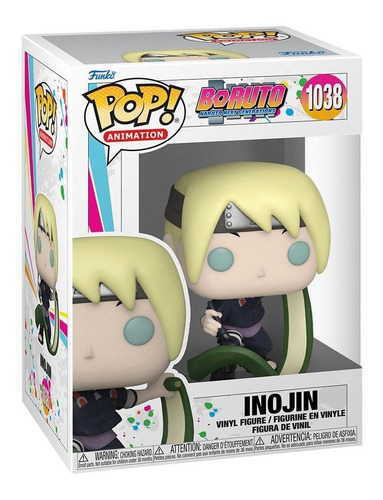 Inojin 1038 Funko Pop Boruto Anime Naruto Generation Nuevo
