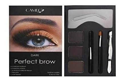 Perfecto Maquillaje De Cejas Cameo, Café Oscuro