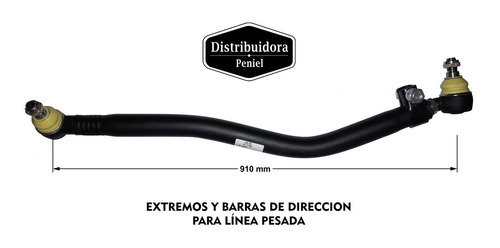Barra Corta De Direccion P/volvo 370 / Fh420 / Fh460 / Fm500
