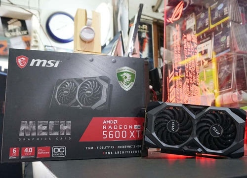 Msi Radeon Rx 5600 Xt Mech Oc 6gb Graphics Card