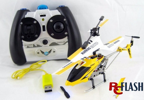 Imagen 5 de 10 de Helicóptero Rc 3 Canales Metalico Niños Syma S107g 1ra Marca