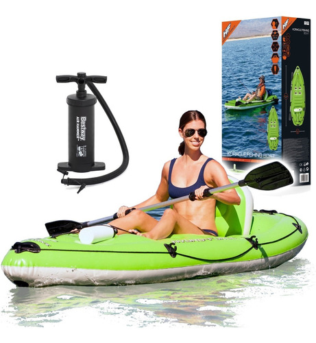 Bote Kayak Koracle Inflable Bestway Hydro Force 65097 Cuota