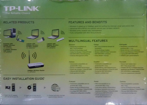 Tarjeta Ethernet Tp-link. Original Nuevo. Qqj. Ma.