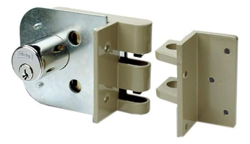 Cerradura 625 If Derecha Sobreponer Color Beige Phillips Beige