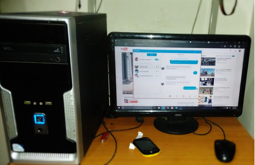 Computador Dual Core 3.20ghz, 6 Gb Ddr 3, 500 Gb + Monitor