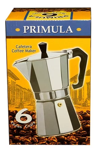 Cafetera Greca Primula Express Black Original