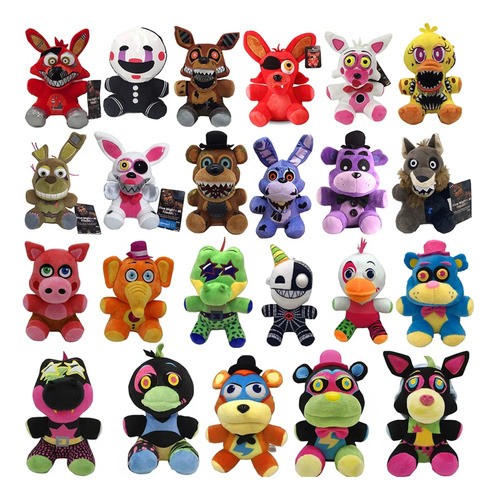 Freddy Bear Foxy Personajes Five Nights At Freddy´s Peluches