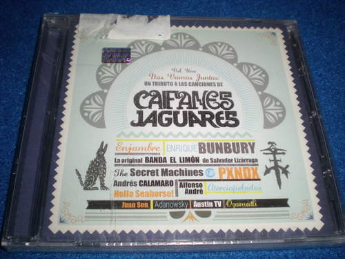 Tributo A Caifanes Jaguares Cd Nuevo Cerrado C52