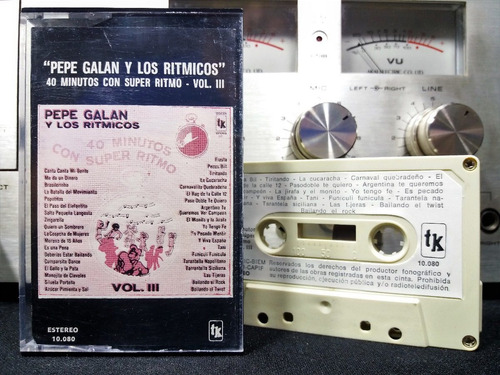 Pepe Galan - 40 Minutos Con Super Ritmo Vol 3  Cassette