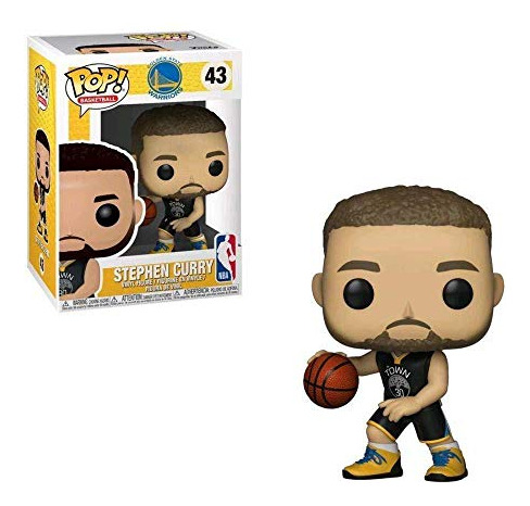 Funko Pop Nba: Warriors - Stephen Curry, Multicolor, Ftvg 5