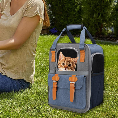 Pet Cat Carrier Mochila Bolsa De Viaje Para Perros Bolsa De
