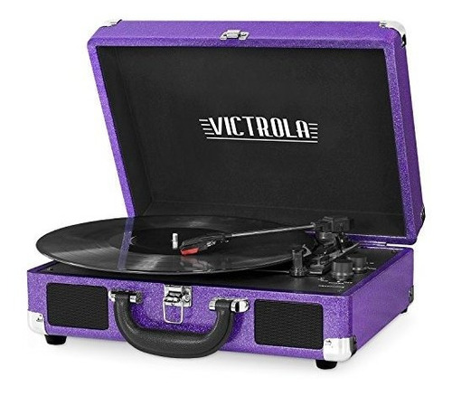 Tocadiscos Vintage Bluetooth - Victrola - Pirpura Con Negro 