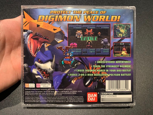 Digimon World 2 Sony Playstation Ps1 (Usado)