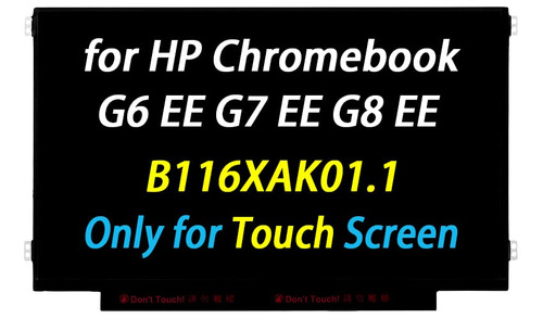 Reemplazo Pantalla Para Hp Chromebook 11 11a G6 Ee G8 Ee Tou