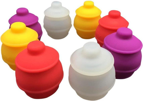 Gentcy 35ml 3p Recipientes De Silicona Frascos Recipientes P