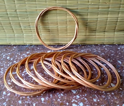 Imagen 1 de 1 de Aros De Mimbre 15cm Pack X 10un.