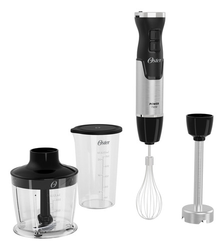 Mixer Power Oster Black Inox 3 Em 1 Omix570