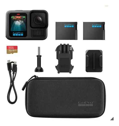 Gopro Hero 13 Black Bundle Cámara Acción + Accesorios 128gb