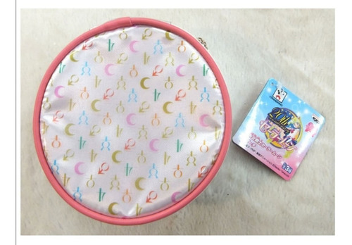 Bolsa Redonda Banpresto, Cosetiquera De Sailor Moon Color Rosa