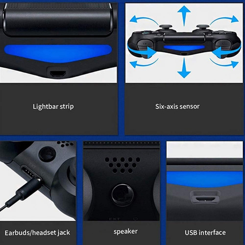 Mando Bluetooth Inalámbrico Para Juegos Ps4