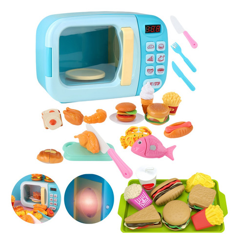 Set De Juguetes Educativos De Cocina De Simulación Para Niño