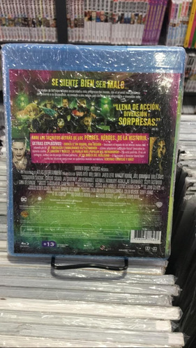 Imagen 2 de 3 de Escuadrón Suicida - Blu Ray Original - Nuevo - Sellado