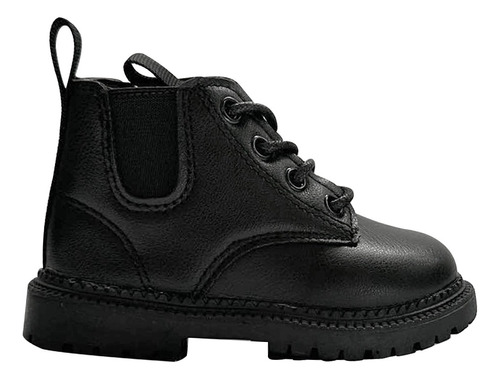 Zapato Tipos Bota Para Niño Botas De Niñas Negro