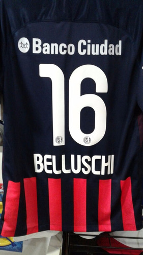 Estampado Numero San Lorenzo 2017 Titular Suplente