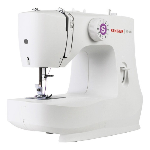 Imagen 2 de 4 de Máquina de coser recta Singer M1605 portable blanca 127V
