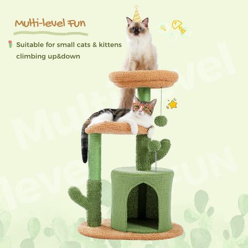 Cama Para Gatos Con Para Gatos, Centro De Actividades De