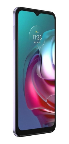 Imagen 3 de 5 de Moto G30 Dual SIM 128 GB lila pastel 4 GB RAM