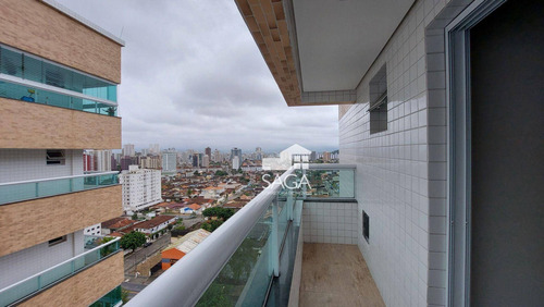 Imagem 15 de 30 de Apartamento Com 2 Dormitórios À Venda, 86 M² Por R$ 439.000,00 - Canto Do Forte - Praia Grande/sp - Ap4491