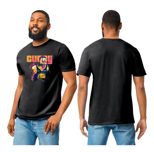Playera Stephen Curry Basquetbolista Para Hombre 000140n