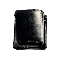 Comprar Manbang Cartera De Estilo Clásico Billetera De Cuero Genuino