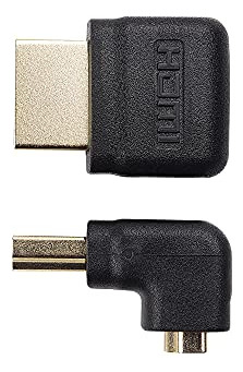Adaptador Hdmi De Ángulo Recto 90° Con 4k Y Hdr - 2 Unidades