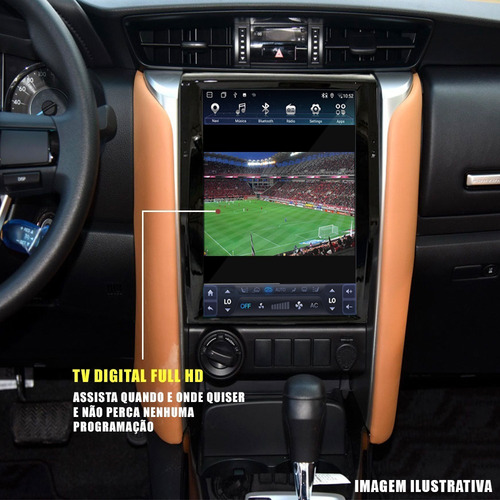 Central Multimídia Super Premium Hilux Sw4 2021 12 Polegadas