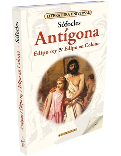 Libro Antígona Edipo Rey Edipo En Colono Sófocles