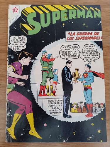 Cómic Superman Número 358 Editorial Er Novaro 1962 ( Emp )