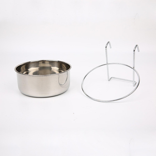 Cuenco De Acero Inoxidable Para Perros, Diámetro 18cm