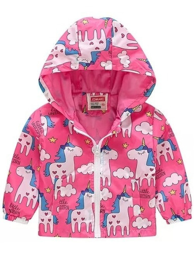 Campera Para Niñas Rompe Viento