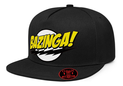 Gorra Plana Snapback The Big Bang Theory Bazinga 001