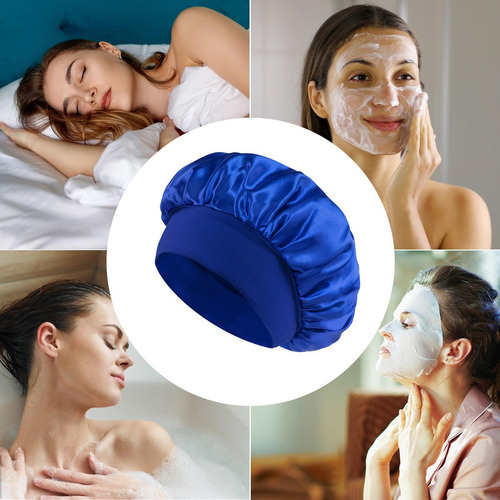 Gorro Para Dormir De Seda Gorros Para Cabello Rizado Gorro D