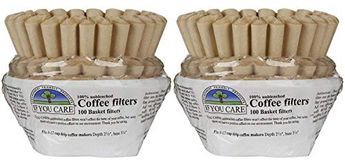 Filtros Desechables - If You Care Coffee Filters - Basket #8
