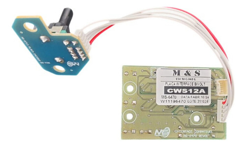 Placa Interface Compatível Cws12a 127/220V W1116470 127/220v